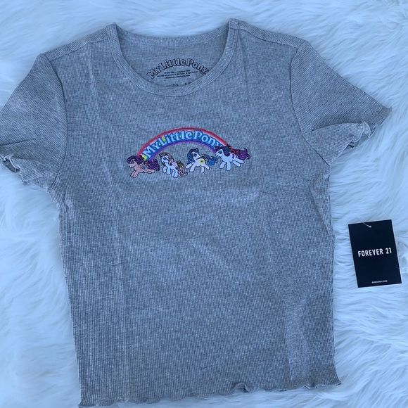 My Little Pony Tops - My little pony lettuce edge shirt NWT